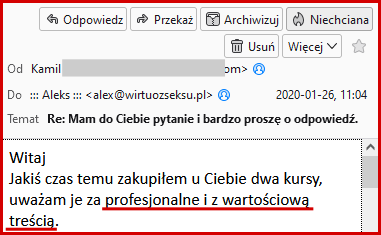 opinia na temat kursów wirtuoza seksu: profesjonalne i z wartościową wiedzą